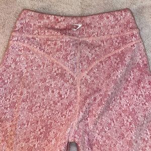 XS PINK GYM-SHARK LEGGINGS